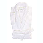 Alternate image 3 for Haven&trade; Wave Small/Medium Organic Cotton Robe in Bright White