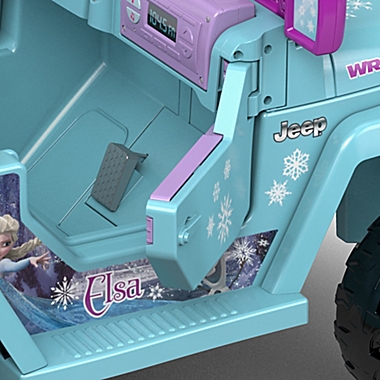 Fisher-Price&reg; Power Wheels&reg; Disney Frozen Jeep&reg; Wrangler. View a larger version of this product image.