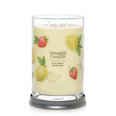 Yankee Candle&reg; Iced Berry Lemonade Signature Collection 20 oz. Large Tumbler Candle. View a larger version of this product image.