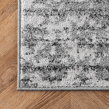 nuLOOM Deedra 7&#39;6 x 9&#39;6 Area Rug in Grey. View a larger version of this product image.
