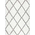 Alternate image 0 for nuLOOM Shanna Shaggy 5-Foot 3-Inch x 7-Foot 6-Inch Area Rug in White