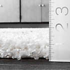 Alternate image 7 for nuLOOM Shanna Shaggy Rug in White