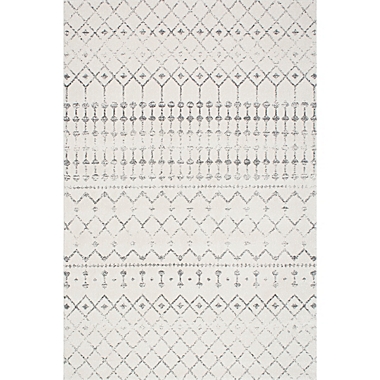 nuLOOM Moroccan Blythe 2&#39; x 3&#39; Area Rug in Grey. View a larger version of this product image.