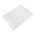 Alternate image 2 for Our Table&trade; Simply White 18-Inch Rectangular Platter