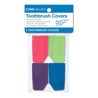 Harmon&reg; Face Values&trade; 4-Pack Toothbrush Covers. View a larger version of this product image.