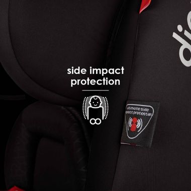 Diono&trade; Radian 3 RXT All-In-One Convertible Car Seat in Black. View a larger version of this product image.