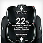 Alternate image 9 for Diono&reg; radian&reg; 3QXT Ultimate 3 Across All-in-One Convertible Car Seat in Black