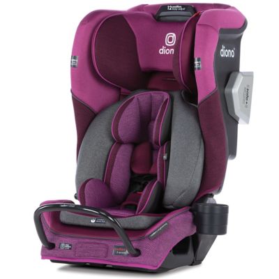 Diono&reg; radian&reg; 3QXT Ultimate 3 Across All-in-One Convertible Car Seat in Purple