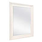Alternate image 2 for Amoura 33.5-Inch x 27.5-Inch Rectangular Wall Mirror in White