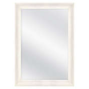 Amoura 41.5-Inch x 29.5-Inch Rectangular Wall Mirror in White
