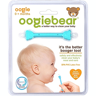 oogiebear&reg; Infant Nose & Ear Cleaner by oogie solutions  Booger, Snot & Earwax Removal Tool. View a larger version of this product image.