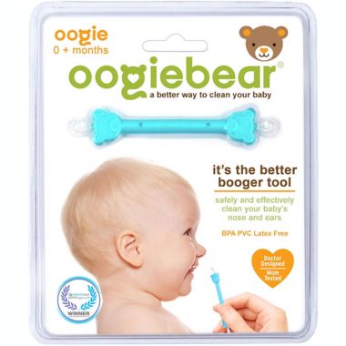 oogiebear&reg; Infant Nose & Ear Cleaner by oogie solutions Booger, Snot & Earwax Removal Tool. View a larger version of this product image.