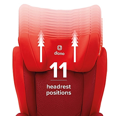 Diono&reg; Monterey&reg; 4DXT Expandable Booster Seat in Red. View a larger version of this product image.