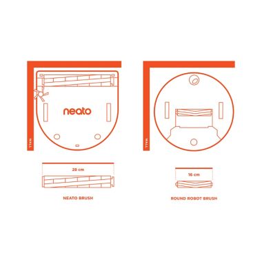Neato&reg; D10 Intelligent Robot Vac with LaserSmart Nav with Max Mode, True HEPA Filter and Wi-Fi. View a larger version of this product image.