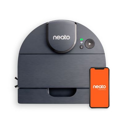 Neato&reg; D8 Intelligent Robot Vacuum Wi-Fi Connected with LIDAR Navigation in Indigo