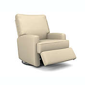Best Chairs Inc. Kersey Swivel Glider Recliner in Taupe
