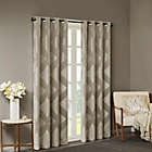 Alternate image 1 for SunSmart Bentley Ogee Knitted Jacquard Total Blackout Window Curtain Panel (Single)