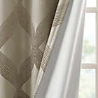 Alternate image 5 for SunSmart Bentley Ogee Knitted Jacquard Total Blackout Window Curtain Panel (Single)