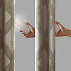 Alternate image 7 for SunSmart Bentley Ogee Knitted Jacquard Total Blackout Window Curtain Panel (Single)