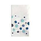 Alternate image 0 for Simply Essential&trade; Circle Dot 32-Count Disposable Guest Towels in Blue