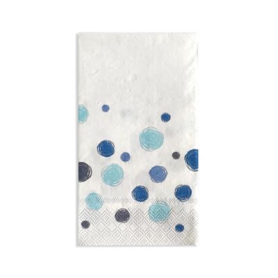 Simply Essential&trade; Circle Dot 32-Count Disposable Guest Towels