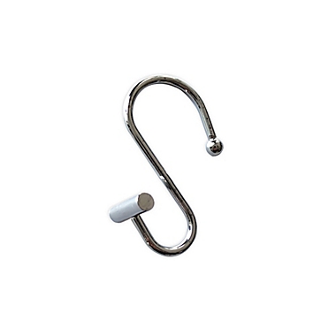 Simply Essential&trade; Bar Shower Curtain Hooks in Chrome (Set of 12). View a larger version of this product image.