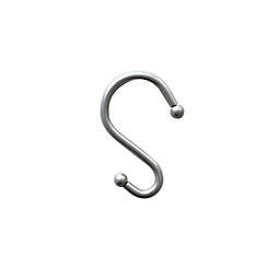 Simply Essential™ Metal S Shower Curtain Hooks (Set of 12)