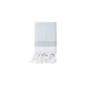 Haven&trade; Organic Cotton Flatweave Hand Towel in Sky Grey