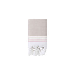 Haven™ Organic Cotton Flatweave Hand Towel in Pumice