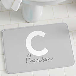 Simple and Sweet Personalized Foam 18'' x 26''  Bath Mat