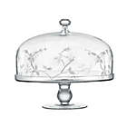 Alternate image 0 for Qualia Sylvan Clear Cake Stand with Dome