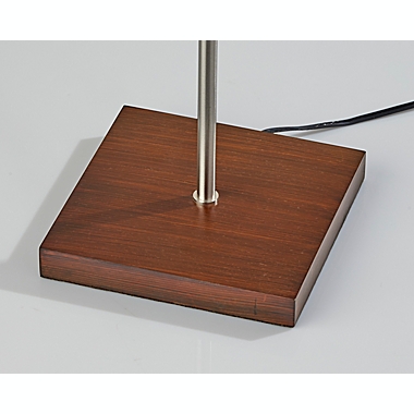 Adesso&reg; Stick Floor Lamp in Brushed Steel. View a larger version of this product image.