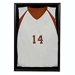Snap Sports Jersey Display 31.1-Inch x 41.1-Inch Shadow Box in Black