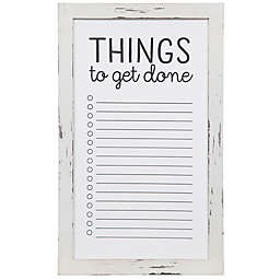 Gallery Solutions 13-Inch x 21.5-Inch "Things To Get Done" Whiteboard in White