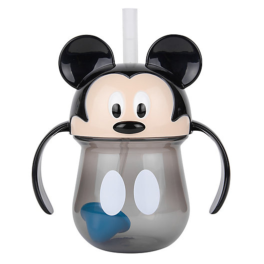 Alternate image 1 for The first years® Mickey Mouse Weighted Straw Trainer Cup