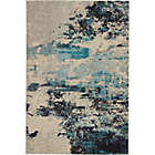 Alternate image 0 for Nourison Celestial Abstract 3&#39;11 x 5&#39;11 Area Rug in Ivory/Teal