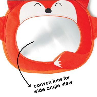 Diono&reg; Easy View&trade; Fox Baby Car Mirror. View a larger version of this product image.