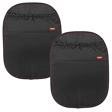 Diono&reg; Stuff N&#39; Scruff&trade; Two2Go Kick Mats in Black (Pack of 2). View a larger version of this product image.