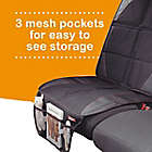 Alternate image 3 for Diono&reg; ultra mat&trade; Car Seat Protectors in Black (Set of 2)