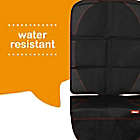 Alternate image 5 for Diono&reg; ultra mat&trade; Car Seat Protectors in Black (Set of 2)
