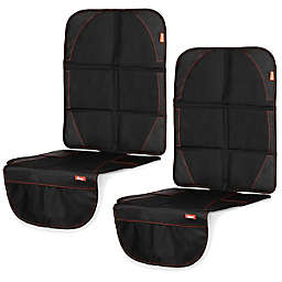 Diono® ultra mat™ Car Seat Protectors in Black (Set of 2)