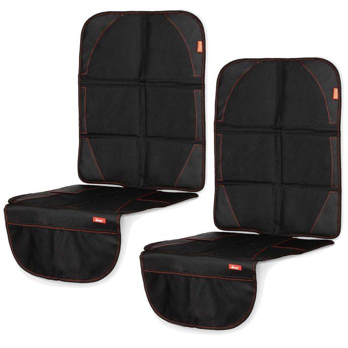 Diono® ultra mat™ Car Seat Protectors in Black (Set of 2) buybuy BABY