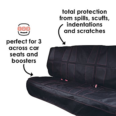 Diono&reg; Ultra Mat Extra Large Car Seat Protector in Black. View a larger version of this product image.