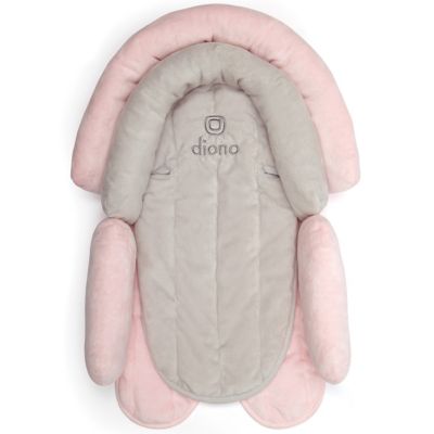 Diono&reg; cuddle soft&trade; 2-in-1 Infant Head Support in Grey/Pink