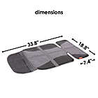 Alternate image 8 for Diono&reg; Super Mat&trade; Car Seat Protector in Grey