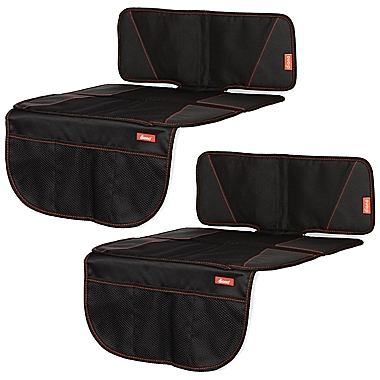 Diono&reg; super mat&trade; Car Seat Protectors in Black (Set of 2). View a larger version of this product image.