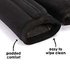 Alternate image 3 for Diono&trade; Soft Seat Belt Wraps in Black