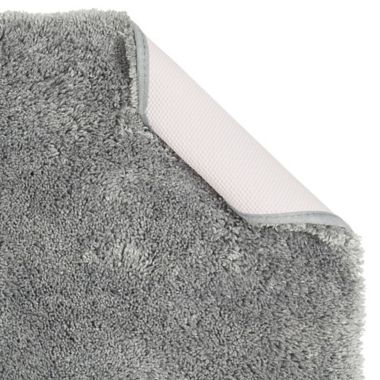 Nestwell&reg; Performance 17" x 24" Bath Rug in Chrome Grey. View a larger version of this product image.