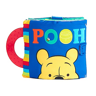 Disney Baby&reg; Hello Little Friends Red Shirt Pooh Soft Book. View a larger version of this product image.