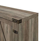 Alternate image 8 for Forest Gate&trade; Wheatland 58-Inch Barn Door TV Stand in Grey